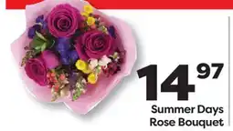 Weis Markets Summer Days Rose Bouquet offer