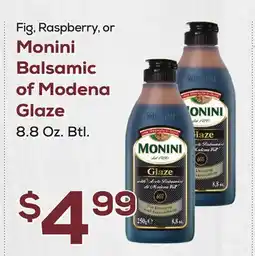 DeCicco & Sons Monini Balsamic of Modena Glaze offer