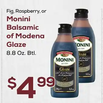 DeCicco & Sons Monini Balsamic of Modena Glaze offer
