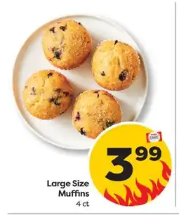 Weis Markets Large Size Muffins offer