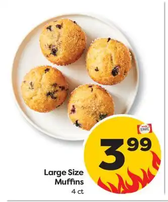 Weis Markets Large Size Muffins offer