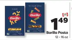 Weis Markets Barilla Pasta offer