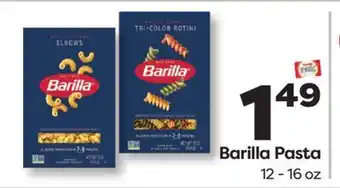 Weis Markets Barilla Pasta offer