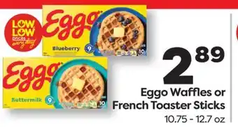 Weis Markets Eggo Waffles or French Toaster Sticks offer