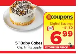Weis Markets 5 Baby Cakes offer