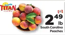 Weis Markets South Carolina Peaches offer