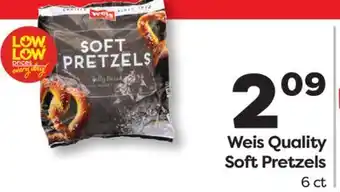 Weis Markets Weis Quality Soft Pretzels offer