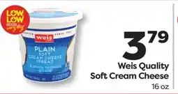 Weis Markets Weis Quality Soft Cream Cheese offer