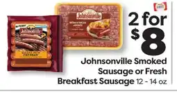 Weis Markets Johnsonville Smoked Sausage or Fresh Breakfast Sausage offer