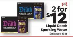Weis Markets Liquid Death Sparkling Water offer