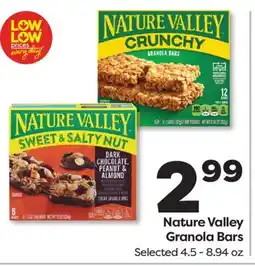Weis Markets Nature Valley Granola Bars offer