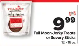 Weis Markets Full Moon Jerky Treats or Savory Sticks offer