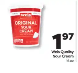 Weis Markets Weis Quality Sour Cream offer