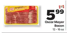 Weis Markets Oscar Mayer Bacon offer