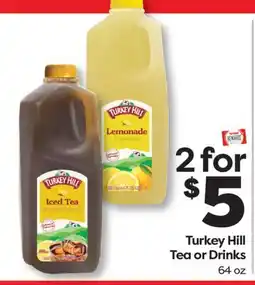 Weis Markets Turkey Hill Tea or Drinks offer