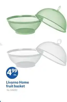 Lidl Livarno Home fruit basket offer