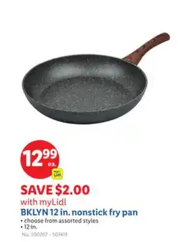 Lidl BKLYN 12 in. nonstick fry pan offer