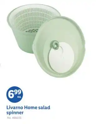 Lidl Livarno Home salad spinner offer