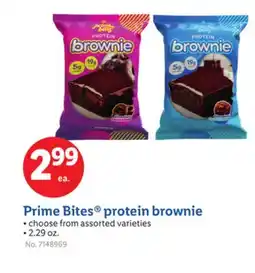 Lidl Prime Bites protein brownie offer