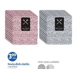 Lidl fouta dish cloths offer