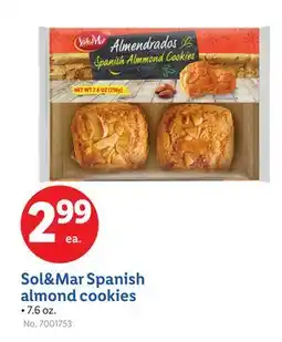 Lidl Sol&Mar Spanish almond cookies offer