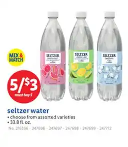 Lidl seltzer water offer