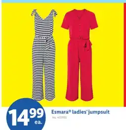 Lidl Esmara ladies' jumpsuit offer