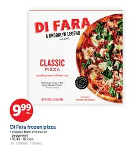 Lidl Di Fara frozen pizza offer