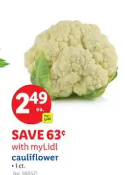 Lidl cauliflower offer