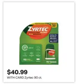 CVS Zyrtec 90 ct offer