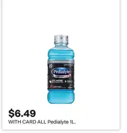 CVS ALL Pedialyte 1L offer
