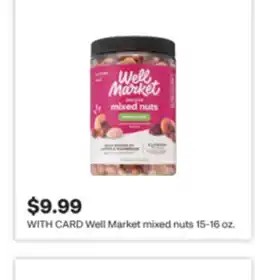 CVS Well Market mixed nuts offer