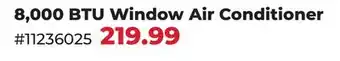 Runnings 8,000 BTU Window Air Conditioner offer