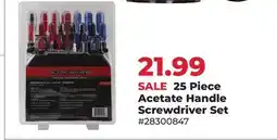 Runnings 25 Piece Acetate Handle Screwdriver Set offer