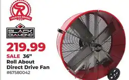 Runnings 36 Roll About Direct Drive Fan offer