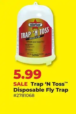 Runnings Trap 'N Toss Disposable Fly Trap offer