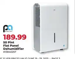 Runnings 50 Pint Flat Panel Dehumidifier offer