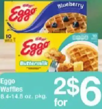 ACME Eggo Waffles 8.4-14.8 Oz offer