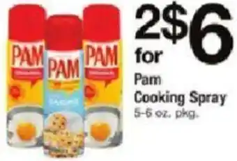 ACME Pam Cooking Spray 5-6 oz offer