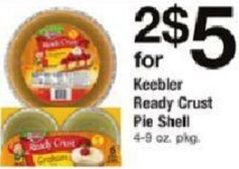 ACME Keebler Ready Crust Pie Shell offer