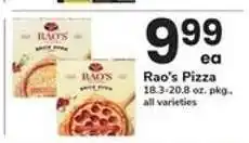 Safeway Rao's Pizza offer