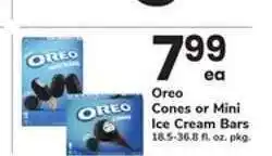 Safeway Oreo Cones or Mini Ice Cream Bars offer