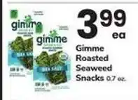 Safeway Gimme Roasted Seaweed Snacks offer