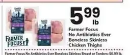 Safeway Farmer Focus Chicken Thighs offer