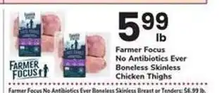 Safeway Farmer Focus Chicken Thighs offer