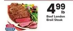Safeway Beef London Broil Steak offer