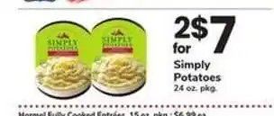 Safeway Simply Potatoes offer