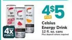 Safeway Celsius Energy Drink offer
