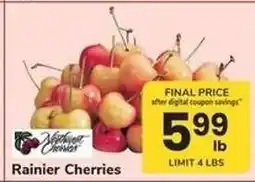Safeway Rainier Cherries offer