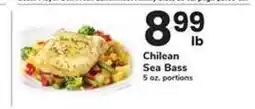 Safeway Chilean Sea Bass offer